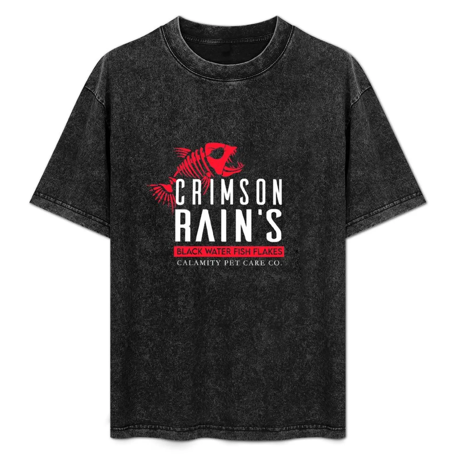 

Hua Cheng Crimson Rain Fish Flakes for Black Water He Xuan T-Shirt Running Performance Short Sleeve Tee