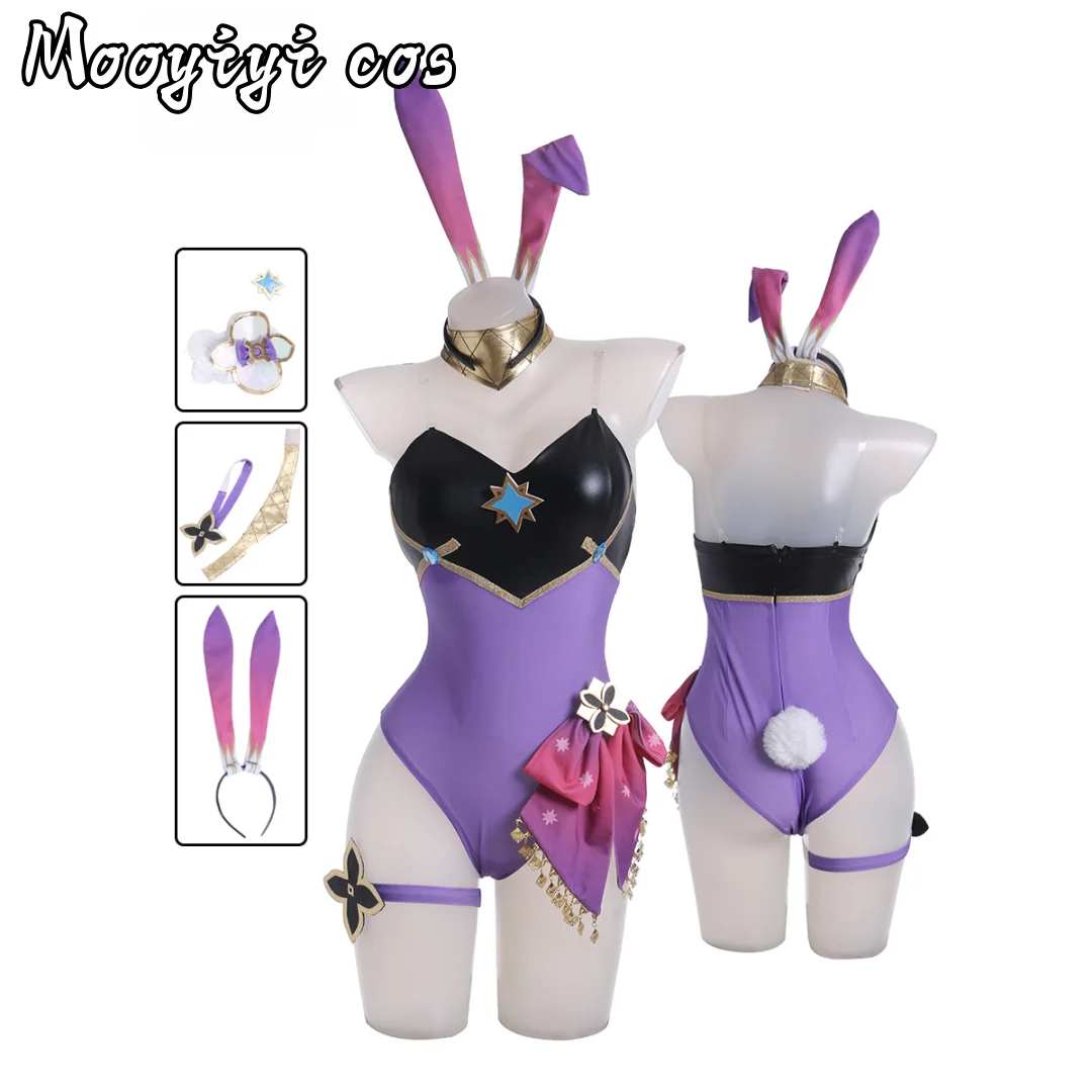 Nuevo disfraz de Dori Cosplay Halloween Navidad exposición cómica Anime mujeres S-XL juego Genshin Impact Bunny Girl en STOCK
