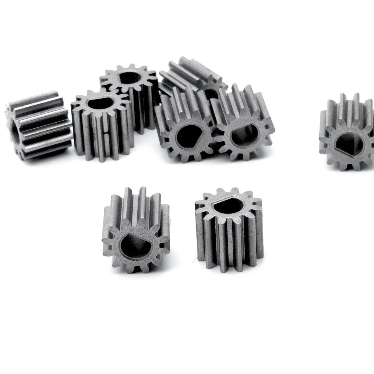 1M 12T 6MM D Hole Spur Metal Gear DIY Motor Model