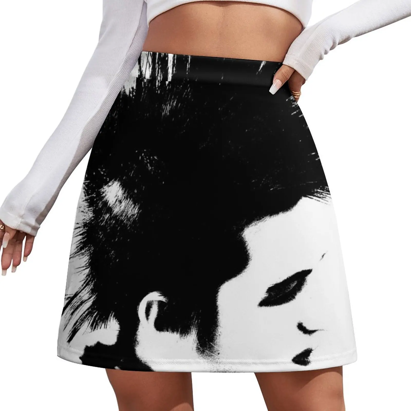 

Punk girl. Underground vibes. Mini Skirt elegant social women's skirts rave outfits for women Women's summer skirts skirt women