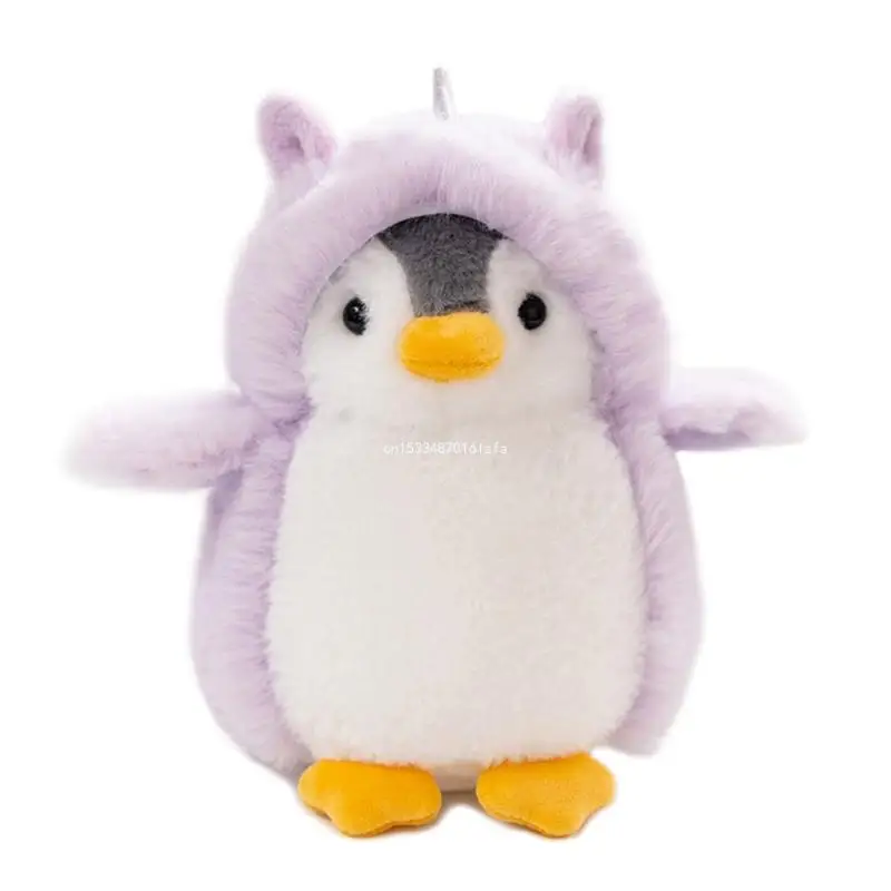 Pinguim pelúcia brinquedo pelúcia pinguim brinquedo pelúcia boneca dormir para crianças brinquedo sono dropship