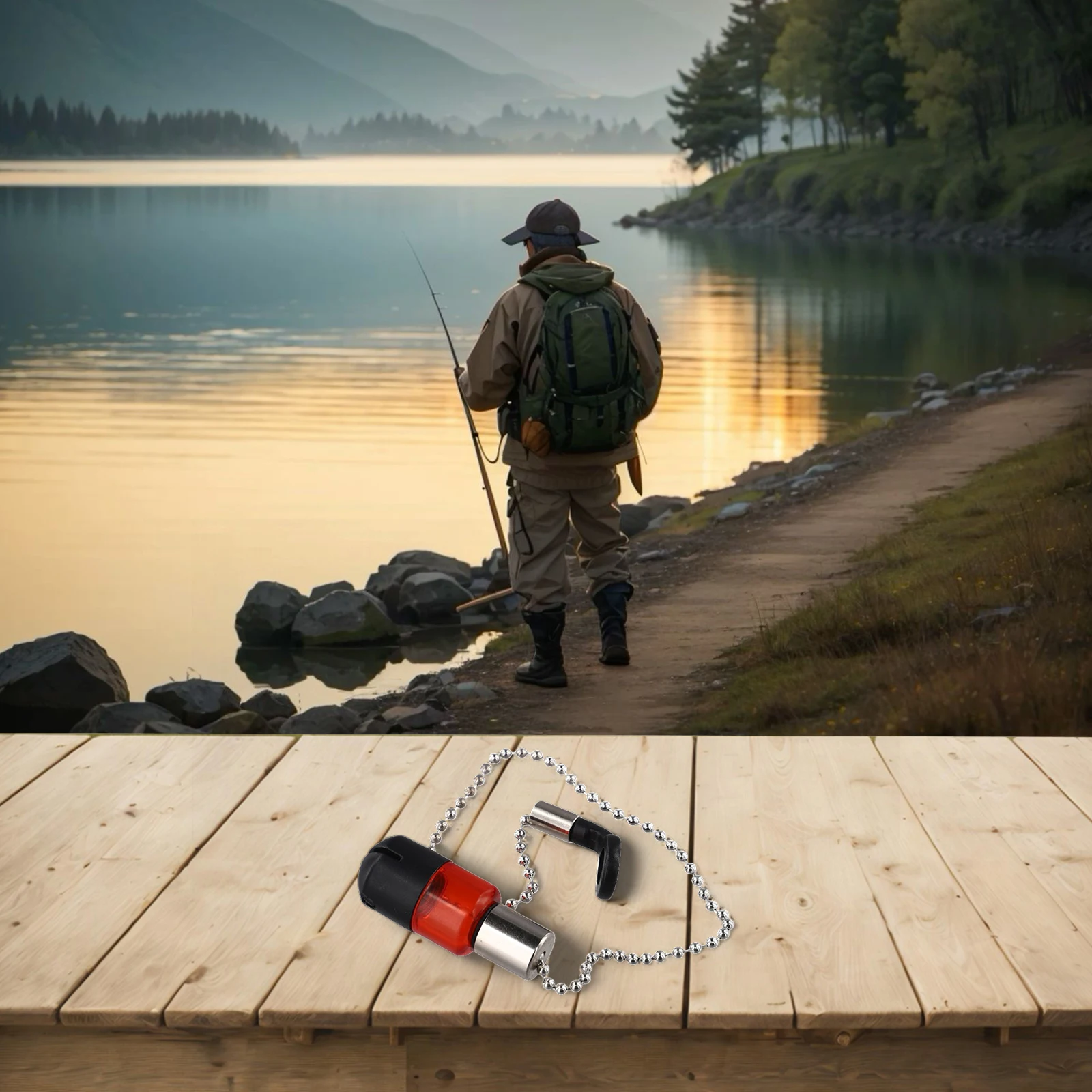 Professional Fishing Indicators Bite Indicator Catch Signal White Bite Indicator Bottom Fishing Built-in System