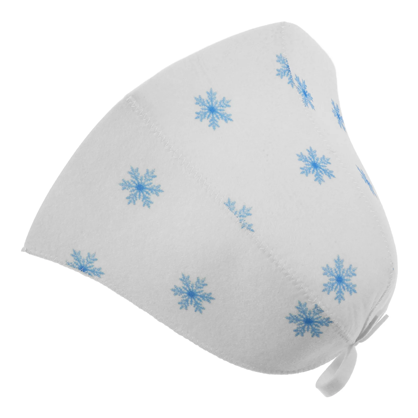 

Sauna Hat Stylish Hair Thermal Print Comfortable Bath Hat Spa Accessories
