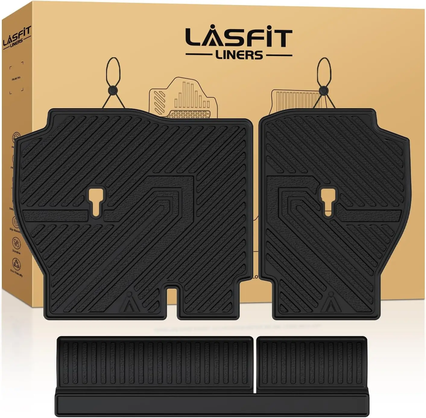 

Custom Fit Rear Seat Back Protector for Honda CRV 2023-2026, All Weather TPE Pet Friendly Cover Upper & Lower Position