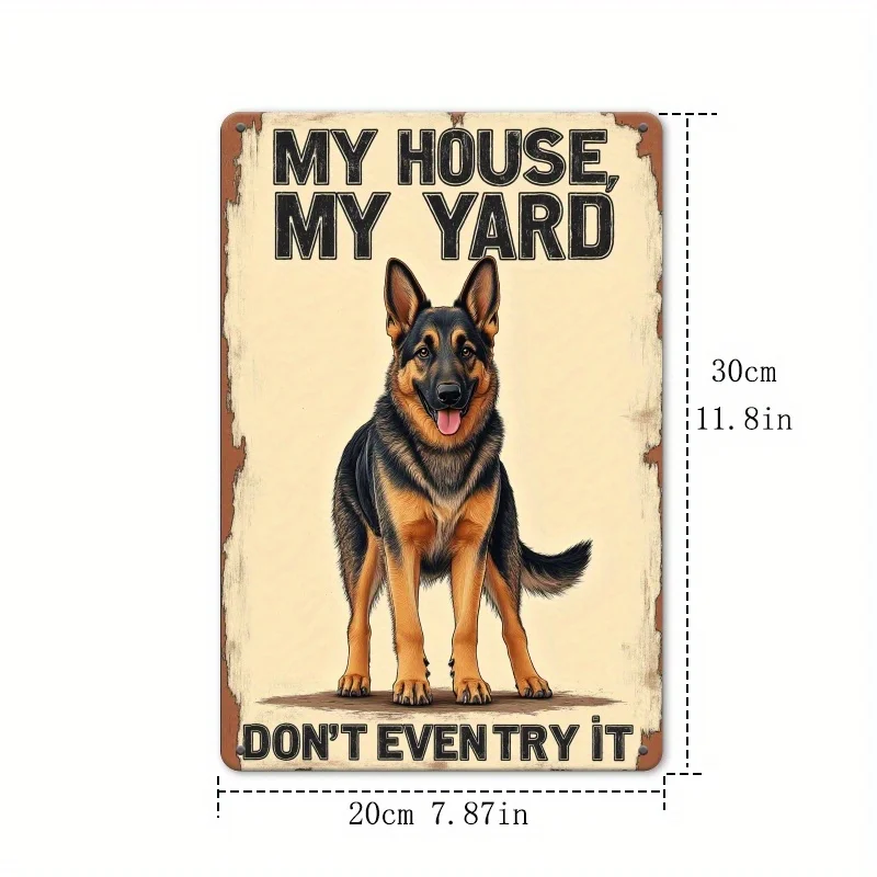 2D Flat 12x8 Inch Iron 