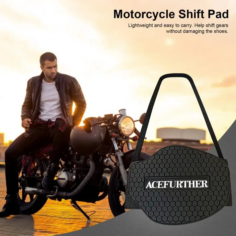 Motorcycle Gear Shift Pad Protector Motocross Boots Cover Non Slip Protector Gear Cover Lightweight Men Shoe Boots Protector