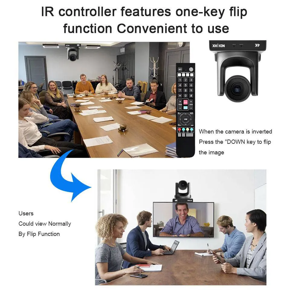 4K 30fps NDI PTZ POE IP 12x 20x zoom Video Conference Camera SDI HDMI USB PTZ Broadcasting Live Streaming Camera For Workship