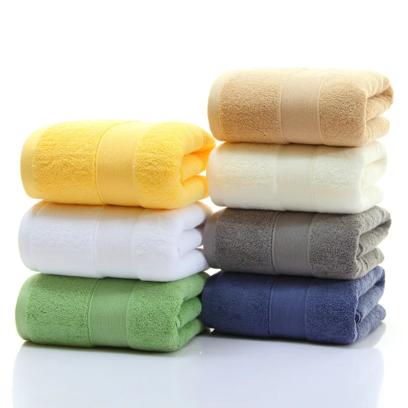 2pcs Ultra-Soft Thick Bath Towels High Absorbency Quick-Dry Adult Towels Wash Cloths Body Towel for Bathroom Accessories