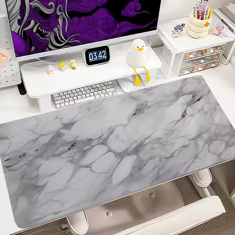 Gray marble Mouse Pad 900x400MM Large Gaming Mousepad Keyboard Gamer Rubber Anti-wrinkle Anti-Slip Bottom Desk Mat