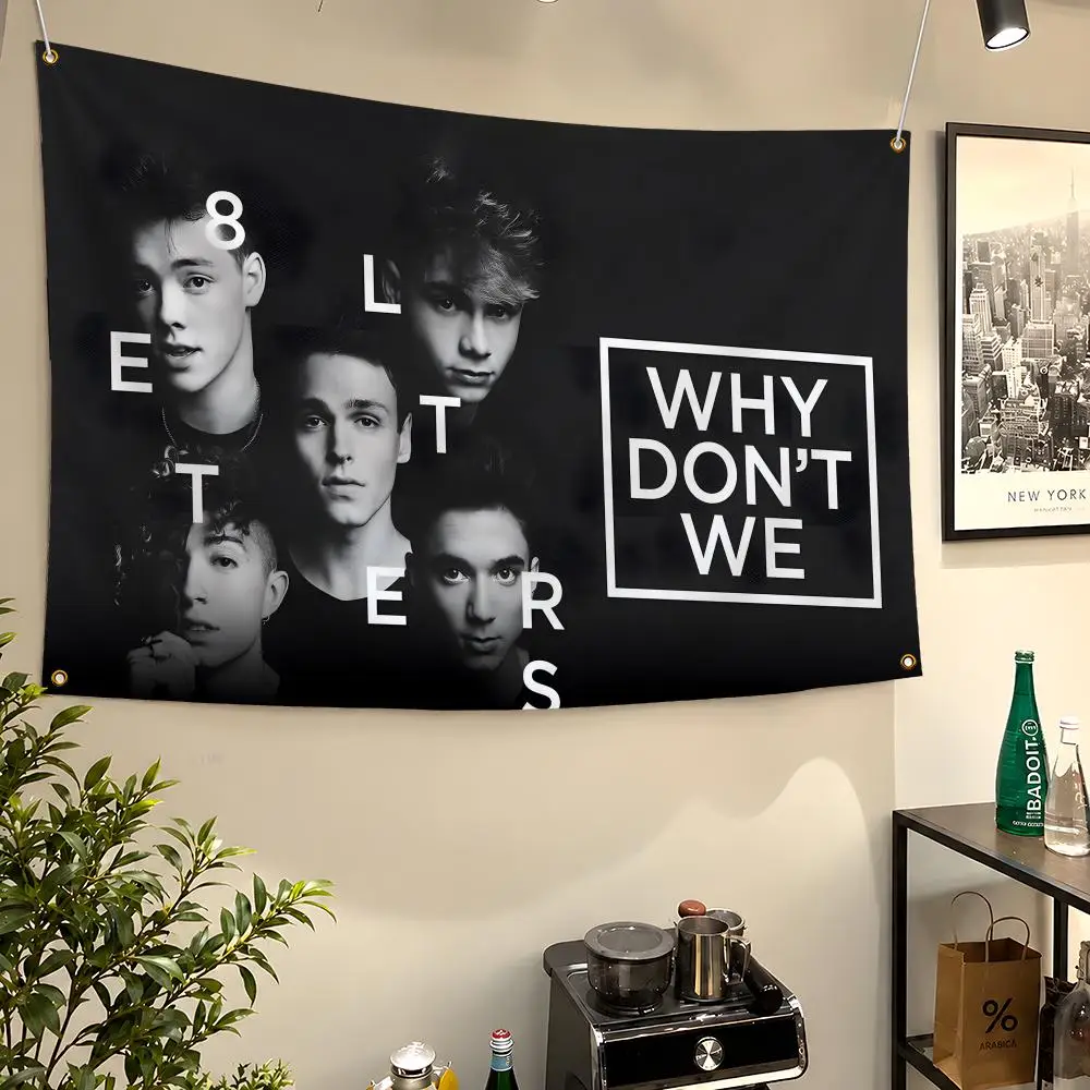 Flags Wall 8 Hanging Don't We Flag Letters Band Banners For Birthday Parties Outdoor Why Bedroom Dorm Room Limelights Decor