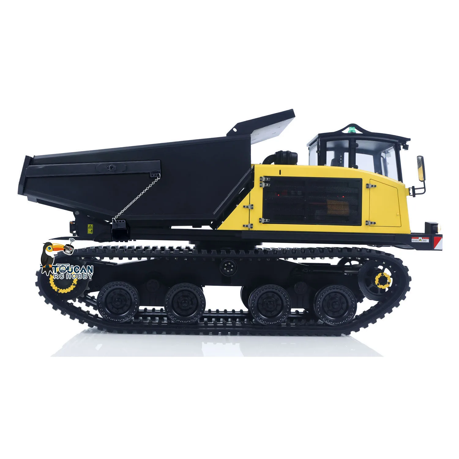 1/14 T14R Verbeterde Super Kikker Panter Afstandsbediening Hydraulische Crawler Dumper RC Metalen Rupskipper Frsky X14 Radio Auto's
