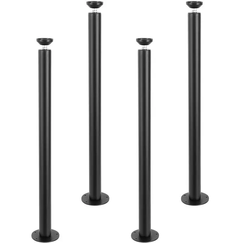 

30 Inch Adjustable Desk Legs, Reinforced Steel Office Table Furniture legs Set of 4 for DIY, 1200 lbs Load Capacity Heavy Dut