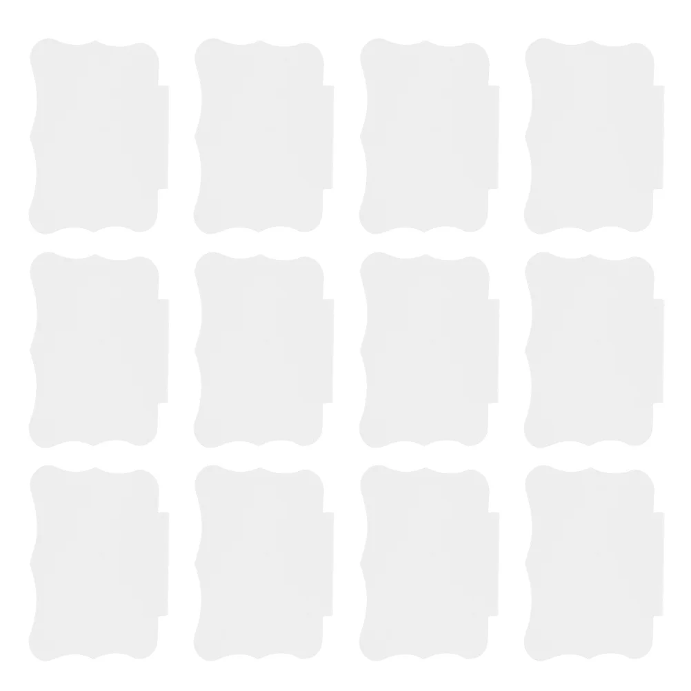 12Pcs Menu Display Sign Price Display Holder Reusable Plastic Tag with Strong Clip for Retail Store Poster Promotion