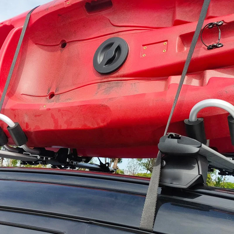

Double Kayak Car Top Frame Roof Parcel Or Luggage Rack Kayak Rack Surfboard Rack with Oars Buckle Oars Clip