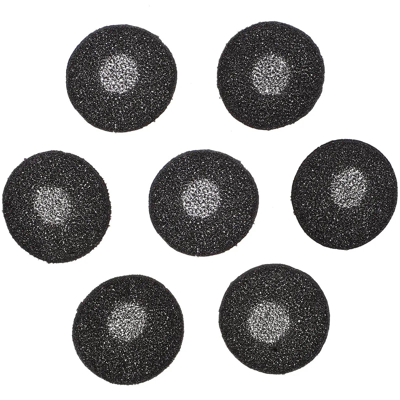 

100 Pcs Earphone Sponge Covers Black 18mm Earbud Cushions Soft Comfortable Replaceable Long Use Durability