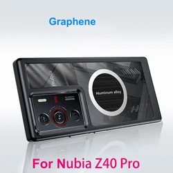 Cooling Heat Dissipation cover For Nubia Z40 Pro Case PC Frame Aluminum alloy chip Heat dissipation NubiaZ40 Pro Cases nx701j