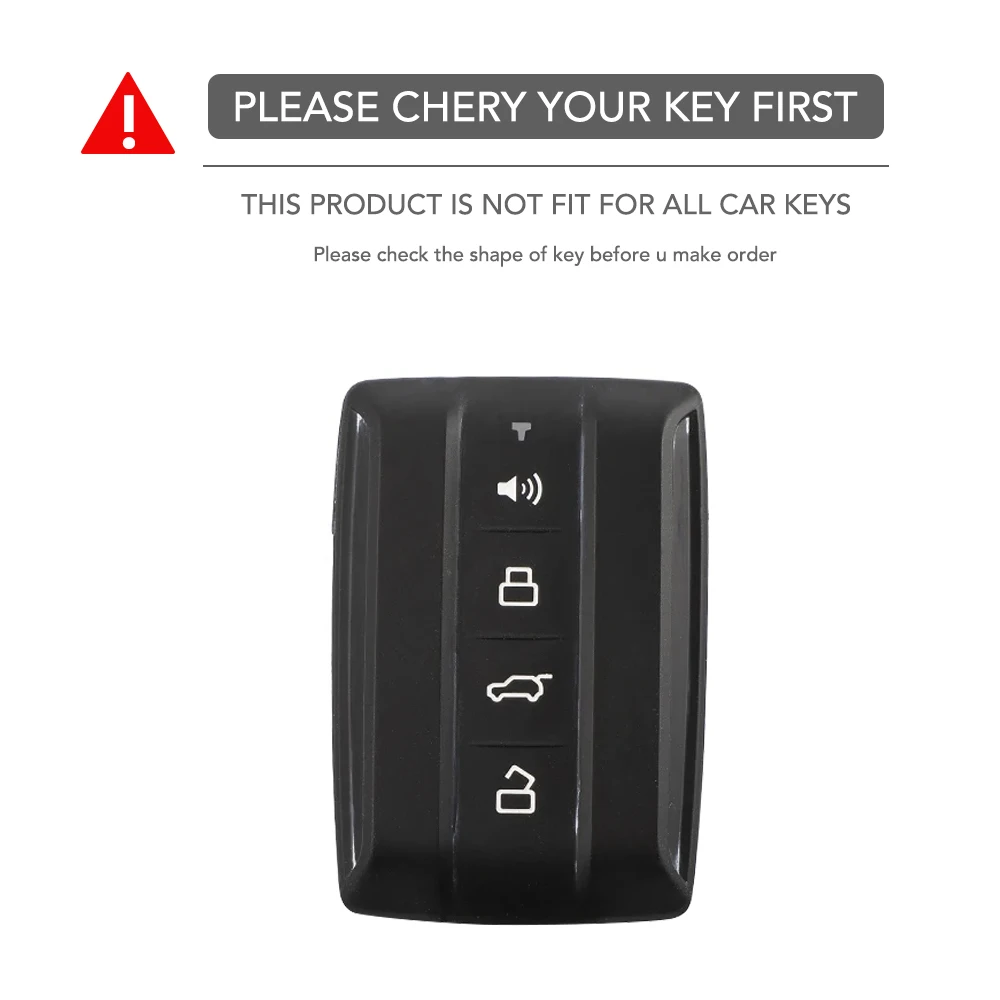 4 Button Silicone Car Key Case Protect Skin Cover Rubber Shell Holder for Great Wall GWM WEY TANK 300 500 Tank300 Tank500 Remote