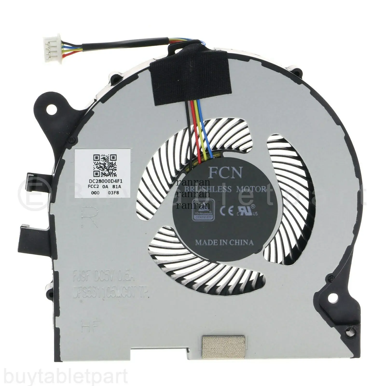

NEW CPU Cooling Fan For Lenovo Legion Y720 Y720-15IKB DC28000D4F1 5H40N67227