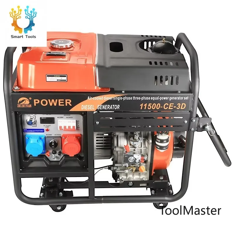 

[Hot Sale] Best Price Air-Cooled Electric Start Open Frame Agricultural Generator Stable 50/60Hz 230V/240V Output Options