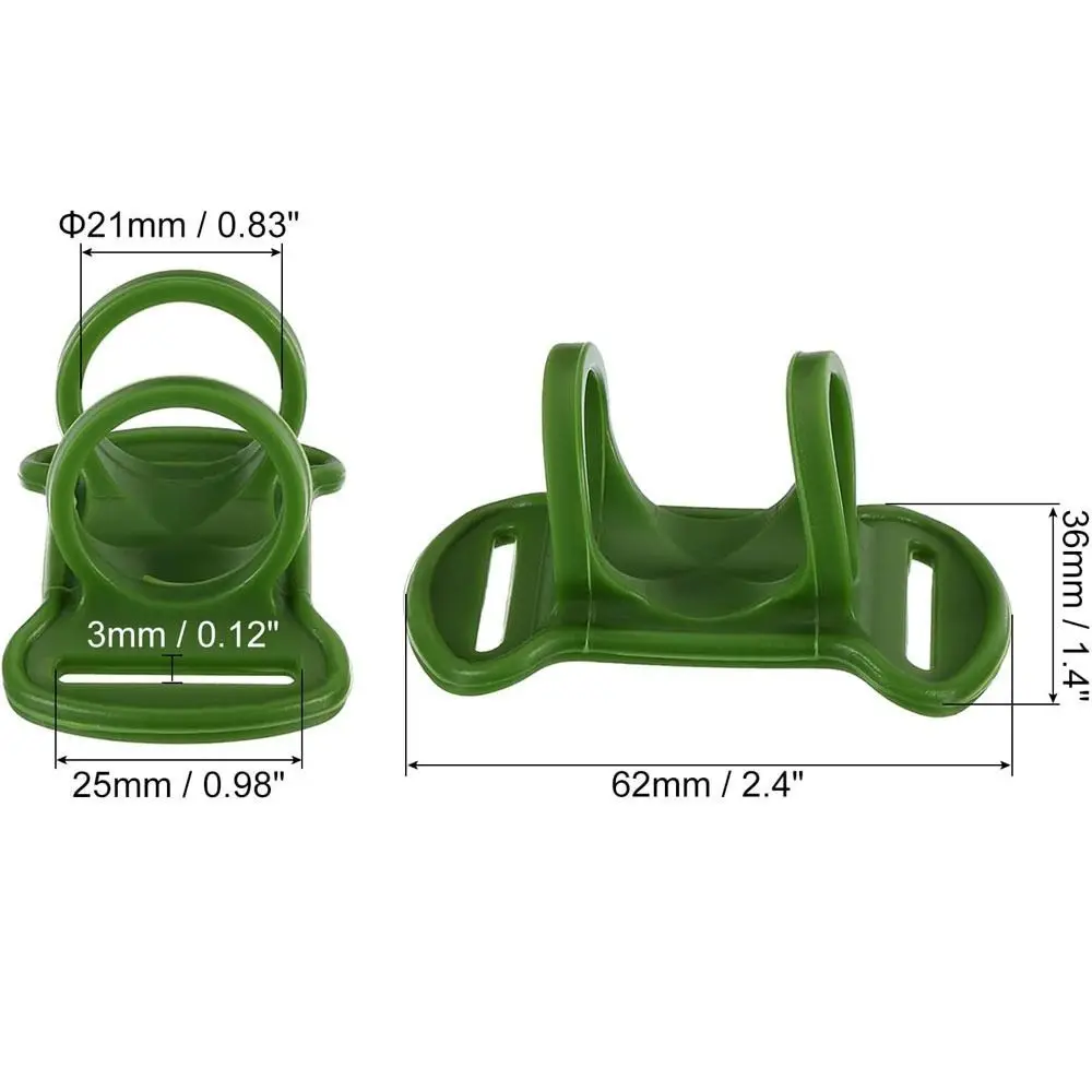 Silikon Scheinwerfer Taschenlampe halter 5 Farben 6.2*3.6*3cm/2.44*1.18 "Freisprech-Scheinwerfer Gummiband Zubehör Teleskope