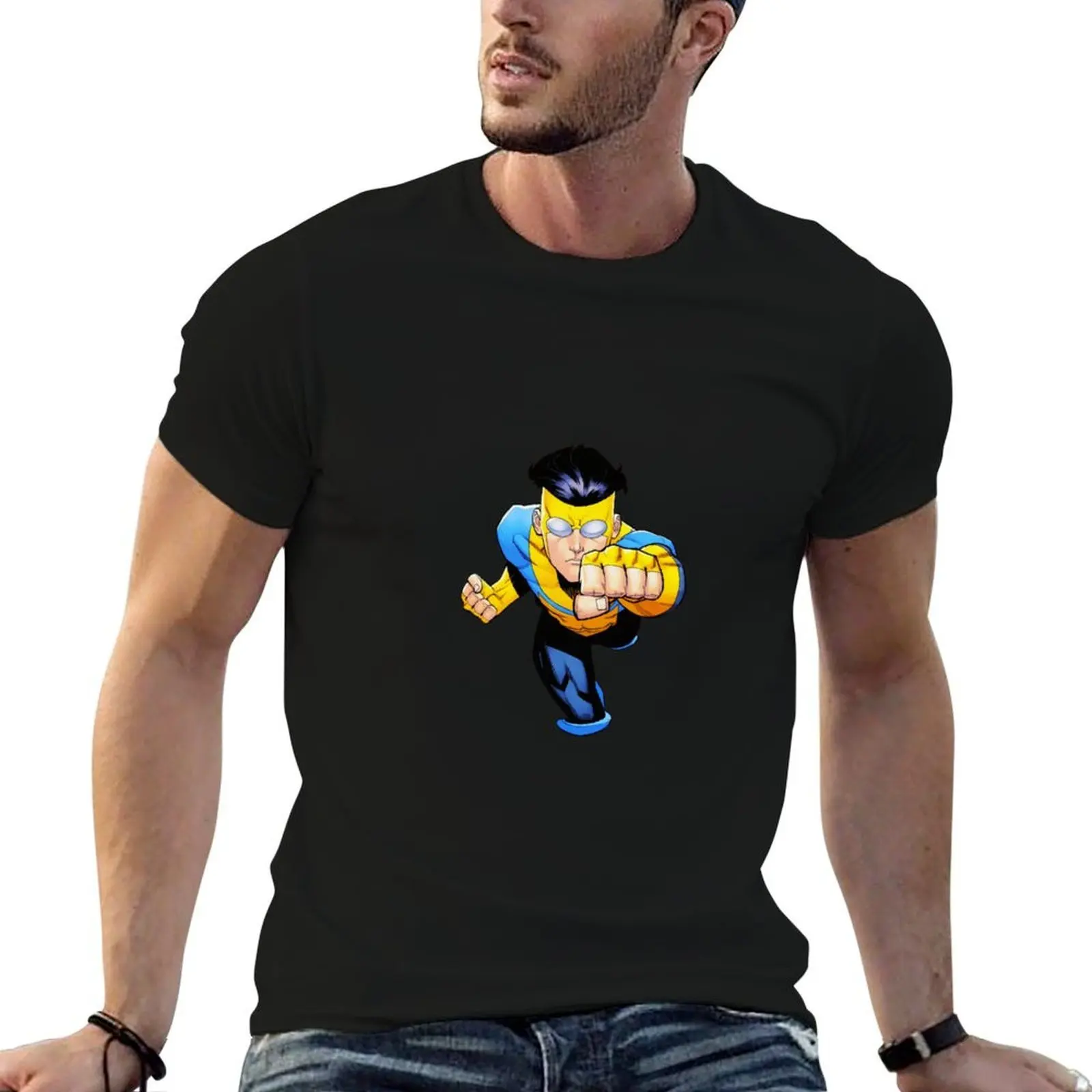 

invincible T-Shirt anime t shirts oversize t shirt personalised man t shirts cotton T-shirt