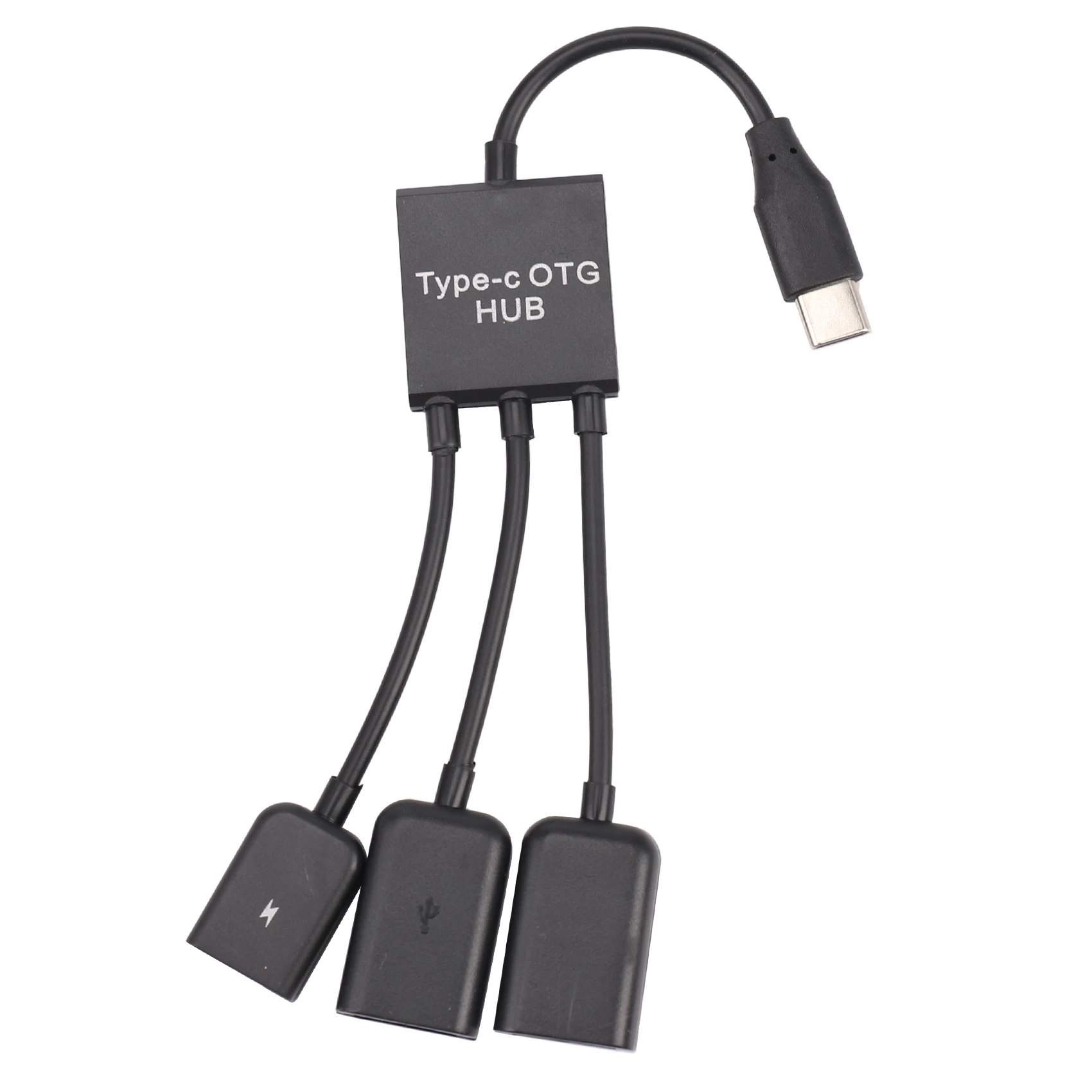 USB 3.1 C타입 수-2 듀얼 USB A 2.0 암 + 마이크로 USB 암, 3 in 1 OTG 허브