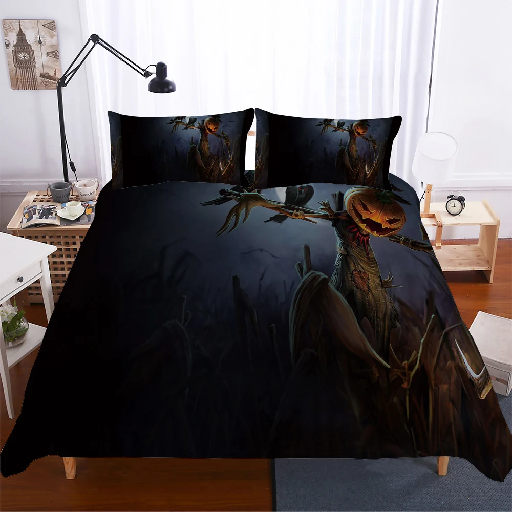 Ropa De cama con calavera, Juego De Cama feliz De Halloween, Juego De Cama para niños, Juego De Cama De 150x200cm, 140x210cm, Juego De funda nórdica