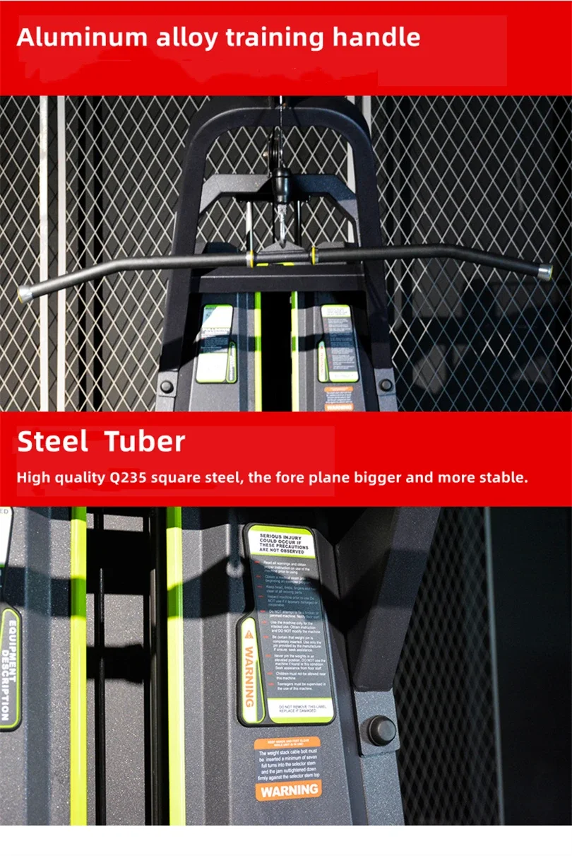 جهاز رياضي لتدريب العضلات في صالة الألعاب الرياضية #6