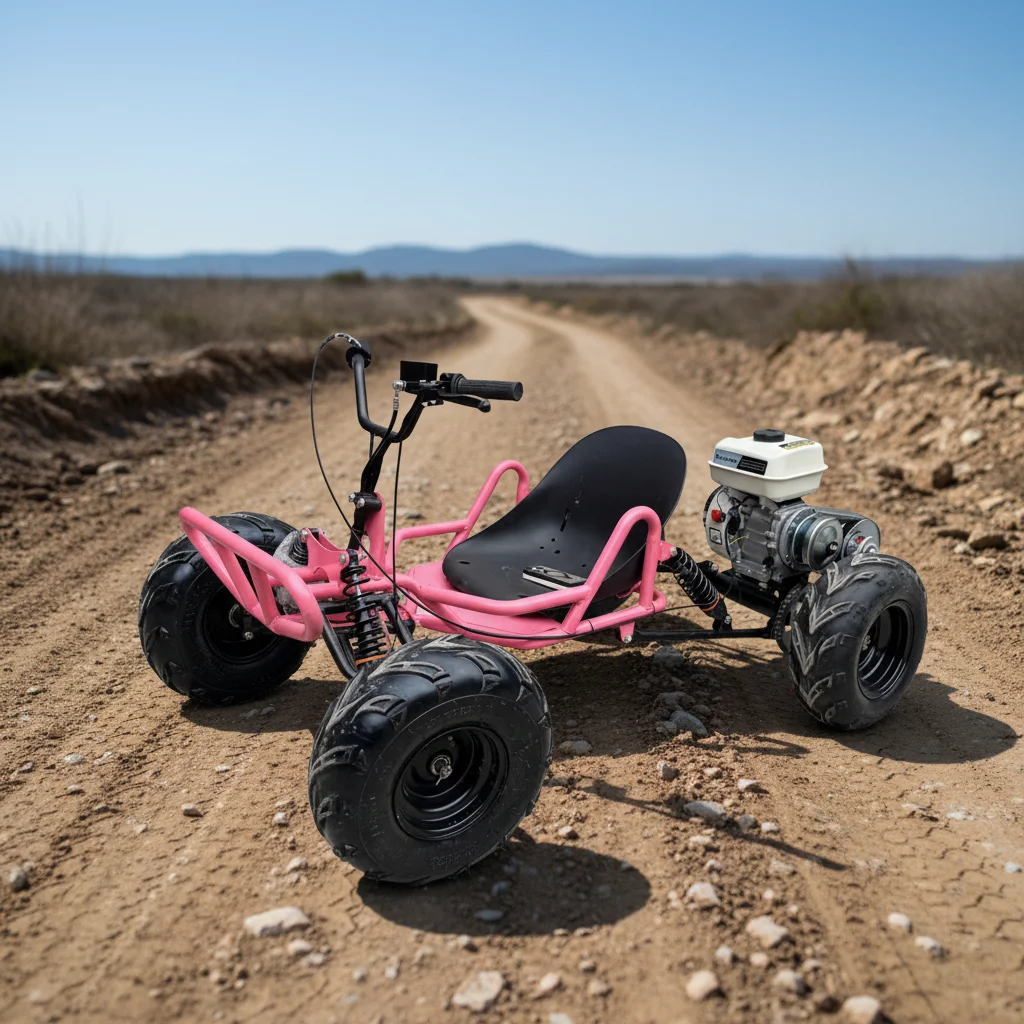 Crazy Racing KartRiderAdult All-Terrain 212cc Fuel Off-Road Kart Four-Wheel Beach Buggy OutdoorAll-Terrain VehicleSpeed And Pass