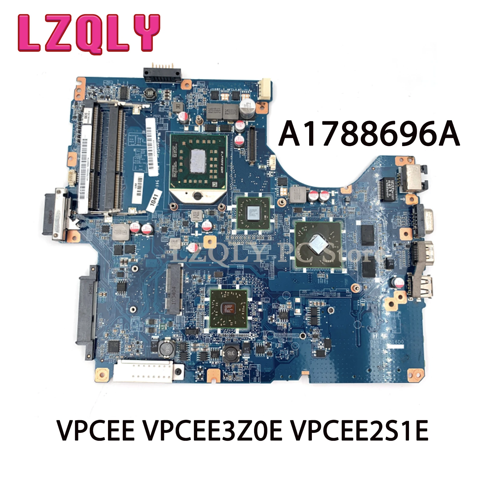 

LZQLY For SONY VPCEE VPCEE3Z0E VPCEE2S1E PCG-61511M DANE7MB16D0 A1788696A Laptop Motherboard DDR3 With Free CPU Main Board