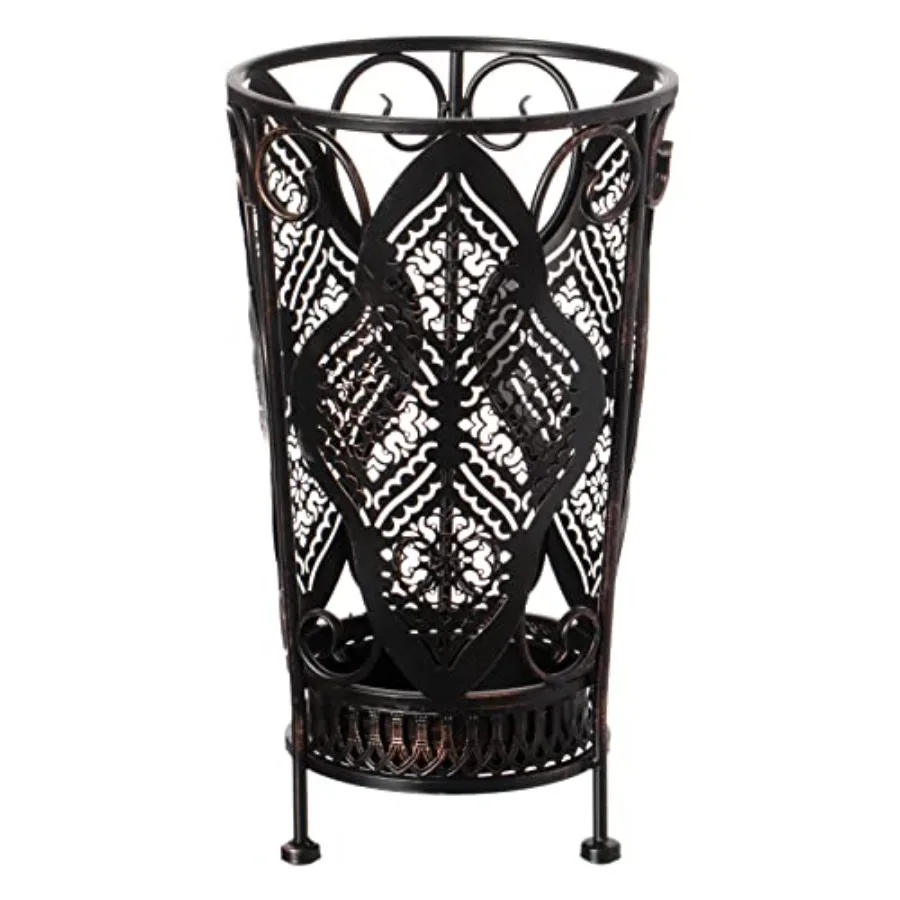 

Umbrella Holder Umbrella Stand Rack Super Quality Metal Entry Hallway Décor w/Removable Drip Tray for Home Office Holds Umbrell