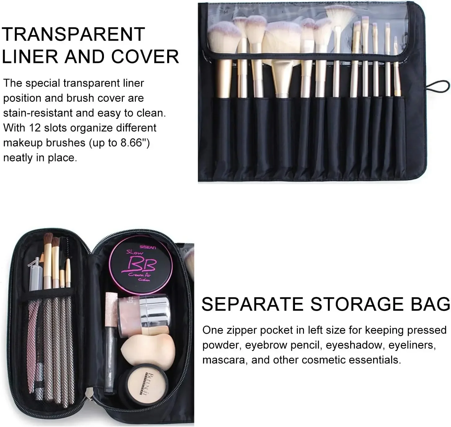 Makeup Brush Bag, T… - image