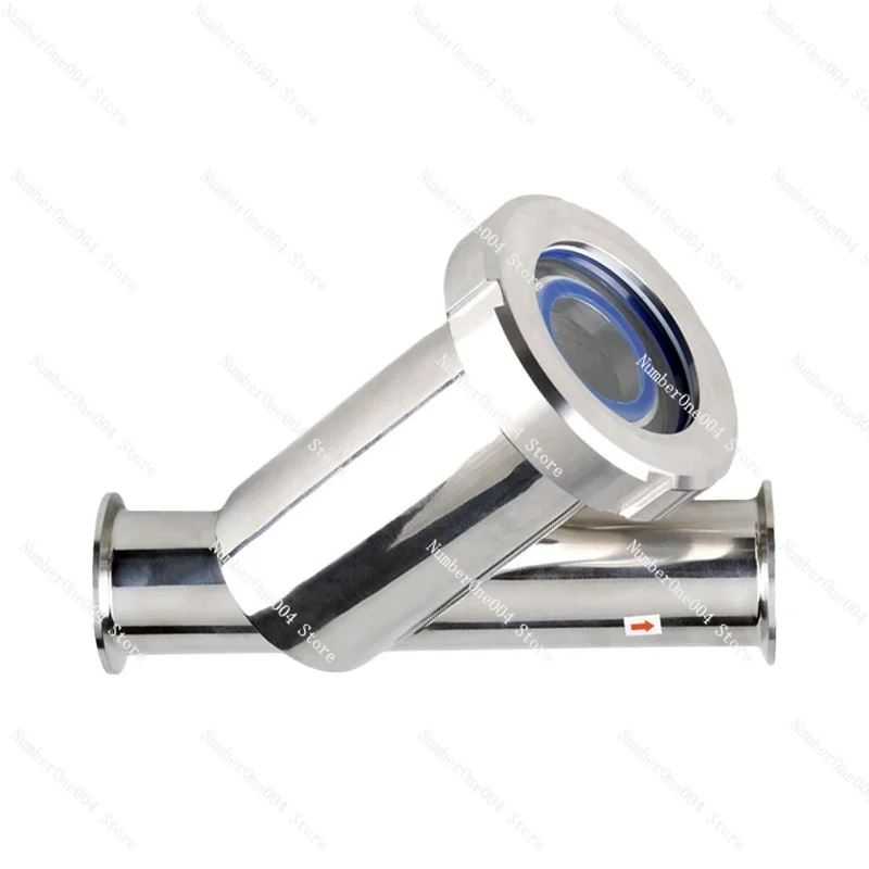 Applicable To Sanitary Quick Installation Y-type Filter 304 Stainless Steel Clamp Type Chuck Quick