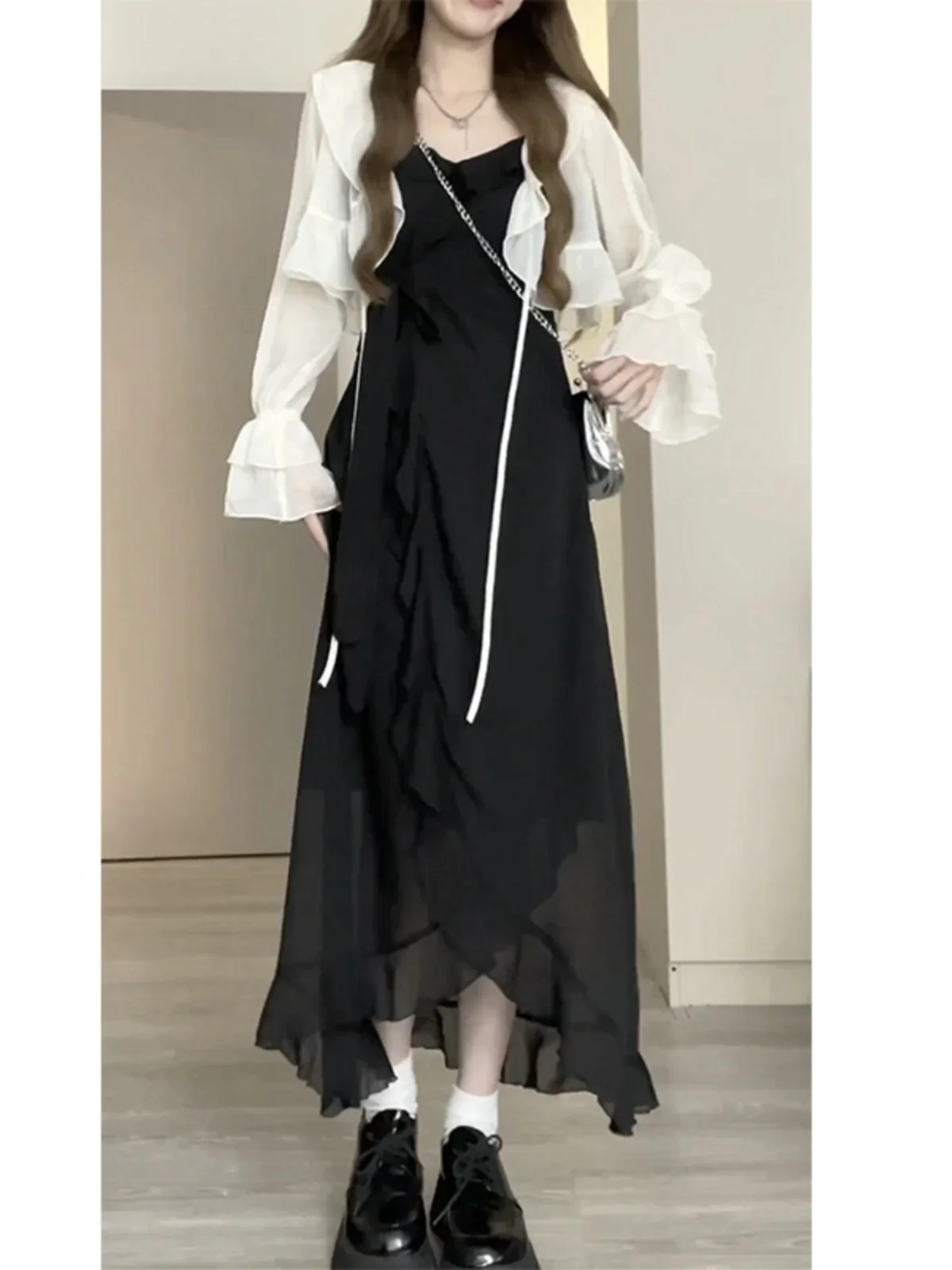 

Новое летнее женское платье больших размеров с V-образным вырезом, длинное, приталенное, А-силуэт, миди, с кружевной отделкой, с открытыми плечами, Pure Desire