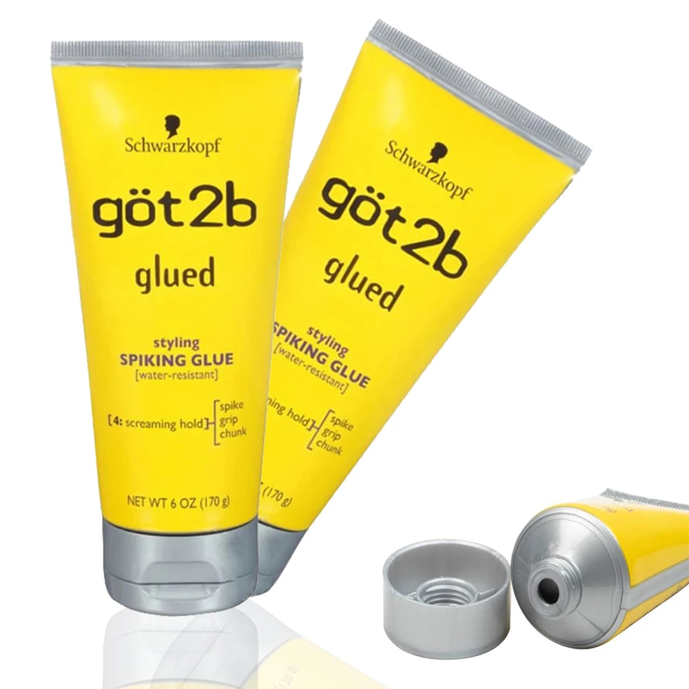 Got2b-Gel para el cabello de estilo invincible pegado, Got 2b, Ultra pegada, resistente al agua, agarre de punta, accesorios para peluca, sujeción fuerte