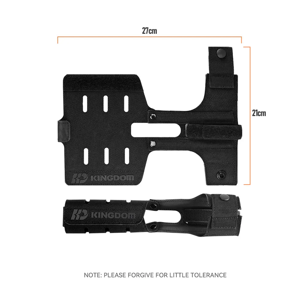 Kingdom Fishing Rod Holder Free Velcro Design Nylon Portable Lightweight Pole Inserter Rod Holder Fishing Tackles Accessories - Image 2