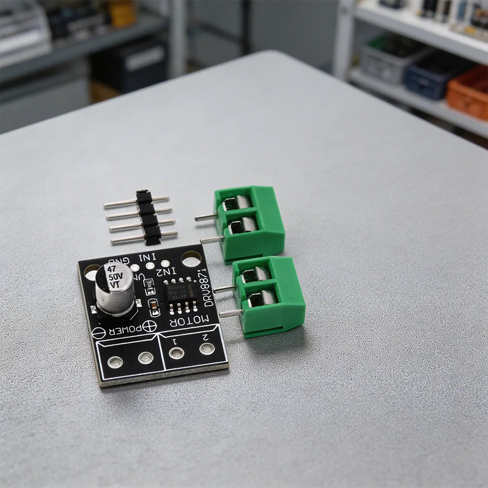 Brushed DC Controller H-Bridge Module Prototyping Robotics Thermal Shutdown TSD H-bridge Control For DC Motor Projects