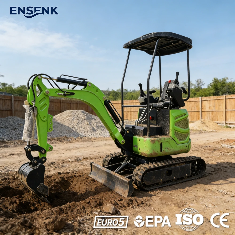 

Mini Excavator 0.8Ton 1.2Ton Construction 1.7Ton 3.0Ton Yanmar Diesel EPA Euro 5 CE Multifunctional Agricultural Digger CE