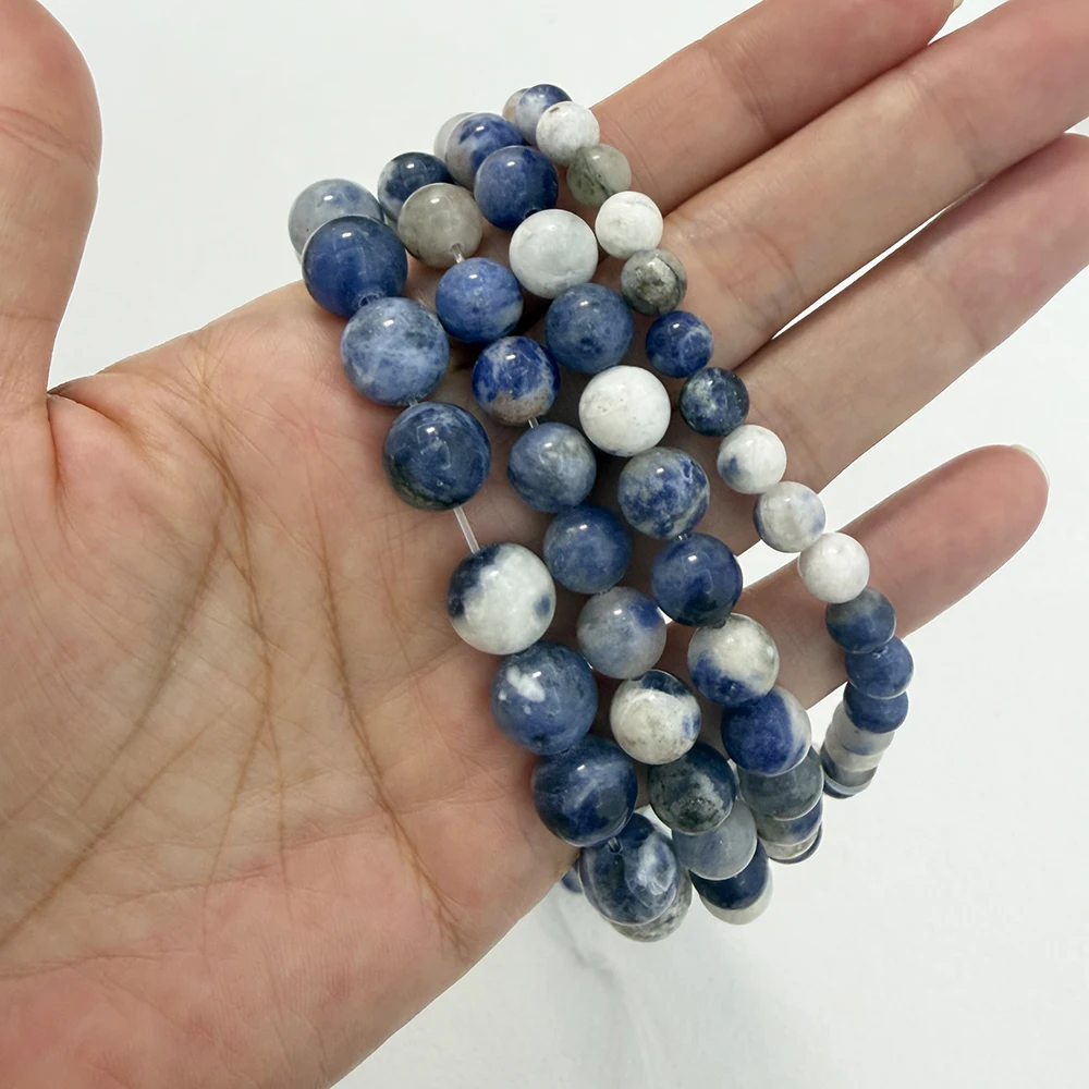 New Arrival New Blue Sodalite Gem Beads 15