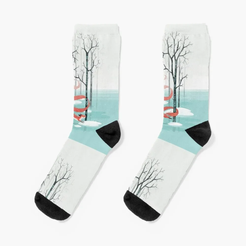 Forest Spirit Socks Heating sock Novelties sport Men Socks Women's