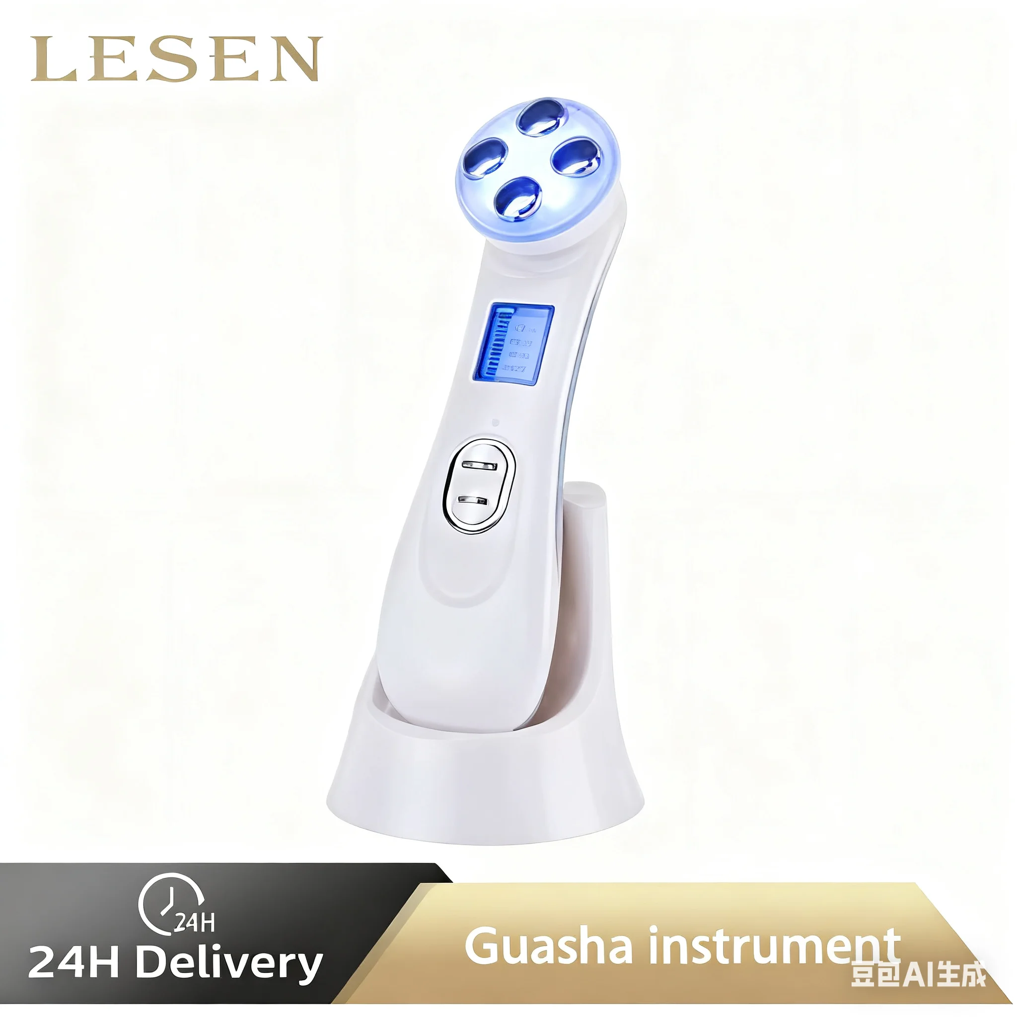 

LESEN Face Lifting Electroporation Radio Frequency Massager Led Photon Rejuvenation Anti Aging Ems Beauty Skin Care Tool Tighten