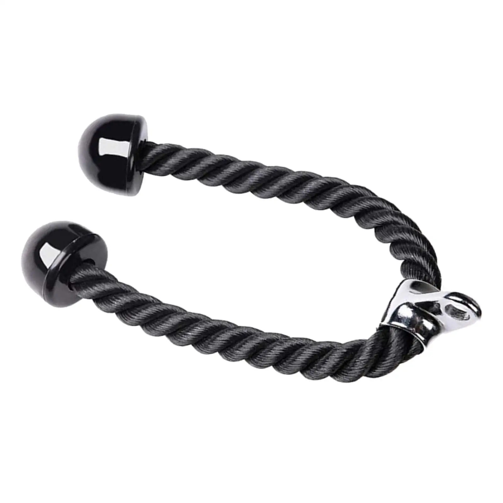 Tricep Biceps Rope Pulley Cable Attachment Pull Down Handle Multigym Attachment