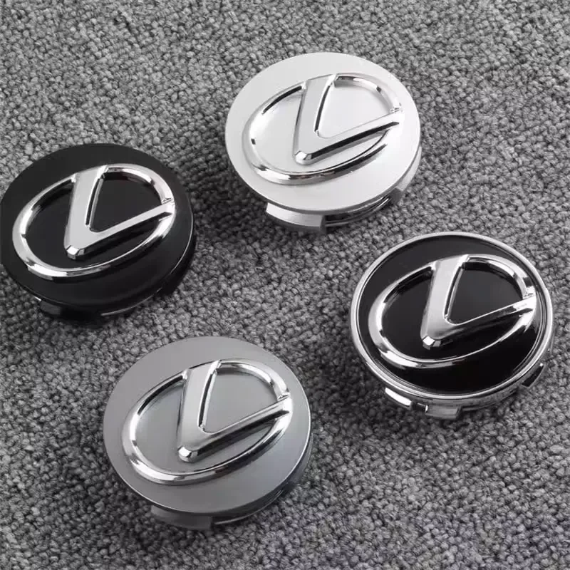 4PCS 62mm Car Wheel Center Cap Hub Covers Badge Accessories For Lexus ES300 RX330 RX300 GS300 IS250 IS200 CT200h NX RX LX UX GX