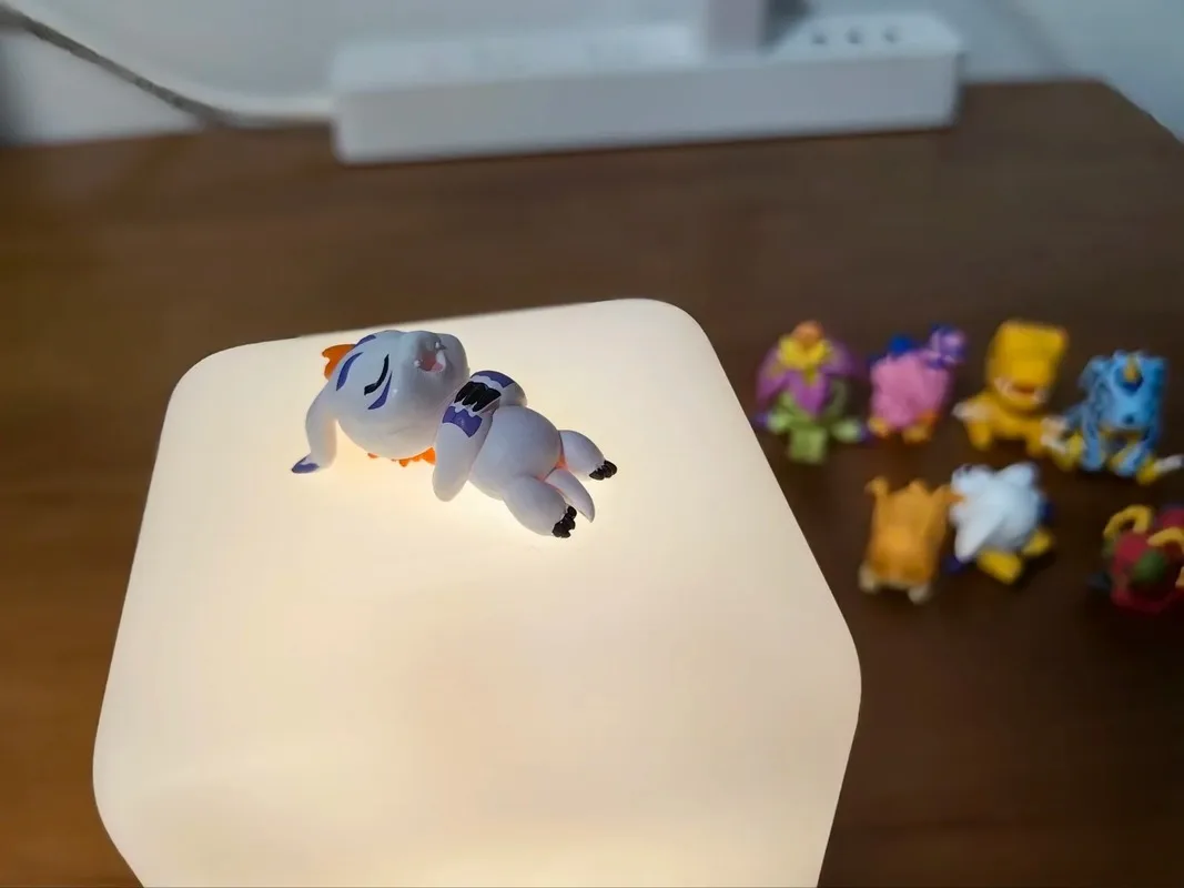 الأصلي اليابان غاشابون Kawaii أنيمي الشكل ديجمون النوم دمية الوحش الرقمي لطيف Gachapon تمثال كبسولة اللعب هدية