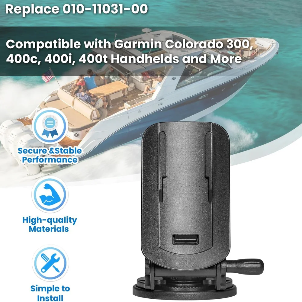 010-11031-00 Marine Mount Compatible with Garmin Colorado Series 300 400c 400i 400t/GPSMAP 62 64 66 Adjustable Handheld Mount