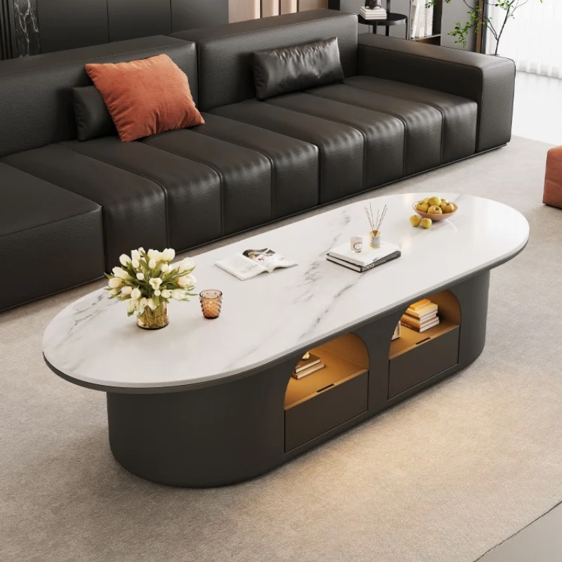 

Выдвижной журнальный столик с выдвижным ящиком, золотой уникальный современный журнальный столик, экономящий пространство, уникальный роскошный диван, мебель для гостиной