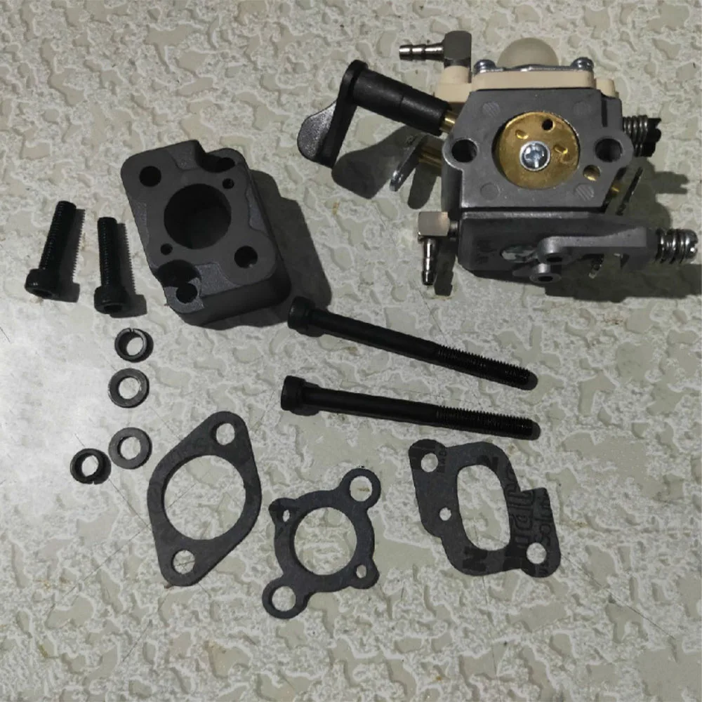 

Carburetor & Intake Pipe Kit for 23cc 26cc 29cc 30.5cc Engine Fit 1/5 HPI ROVAN ROFUN KM GTB TS BAJA Losi 5ive T FG Rc Car Parts