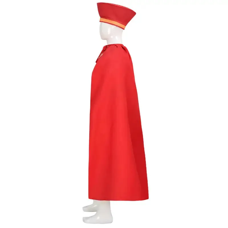 6 uds. Disfraces de Señor Farquaad para niños, trajes con sombrero, camisa, capa, guantes, traje de rey, accesorios de Halloween para niños ty'4