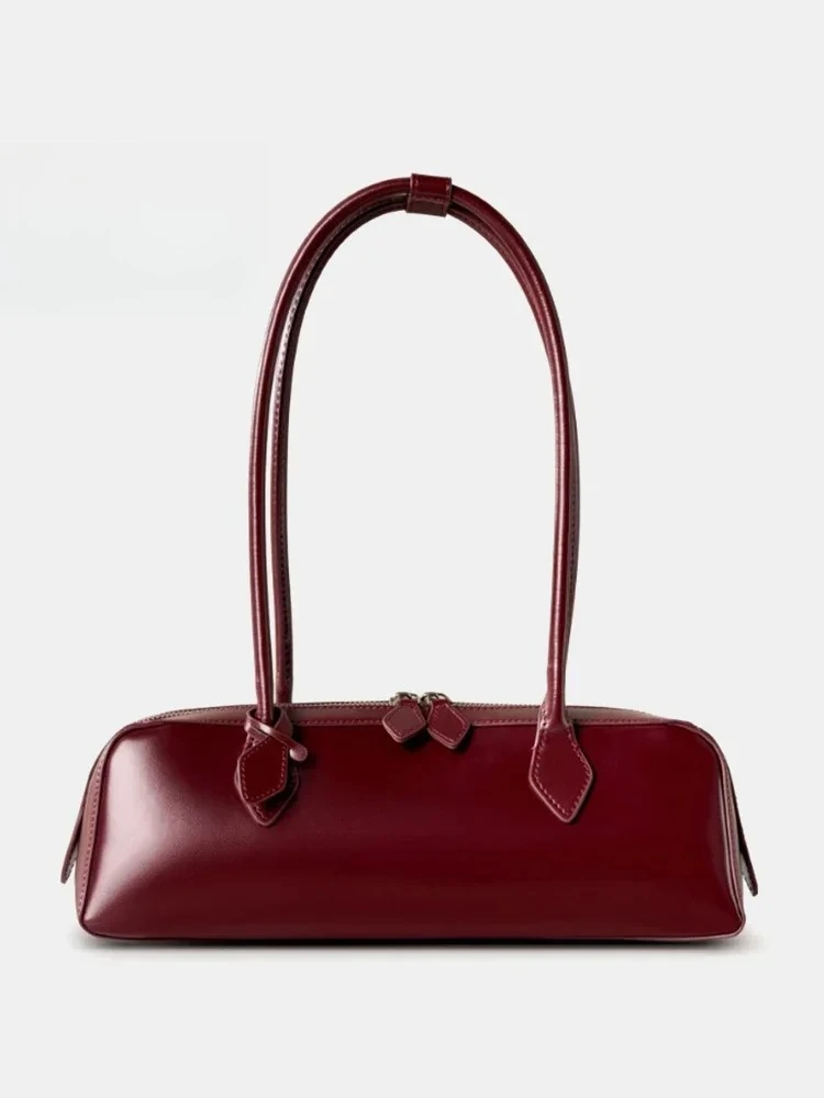 

Zency Дизайнерская сумка подмышки Женская сумка из воловьей кожи Сумка на плечо Женская сумка во французском стиле