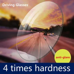 Anti-glare Anti-blue Light Myopia Lenses Driving Aspheric Anti-high Beam Glare Eye Protection Glasses Prescription Optical Lens